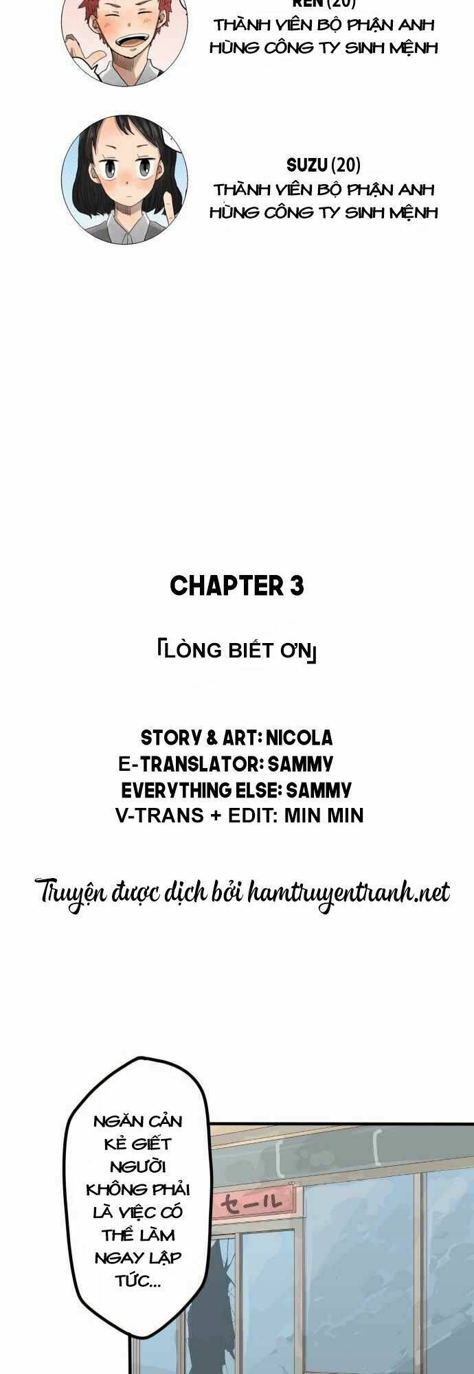 công ty sinh mệnh chapter 3 5