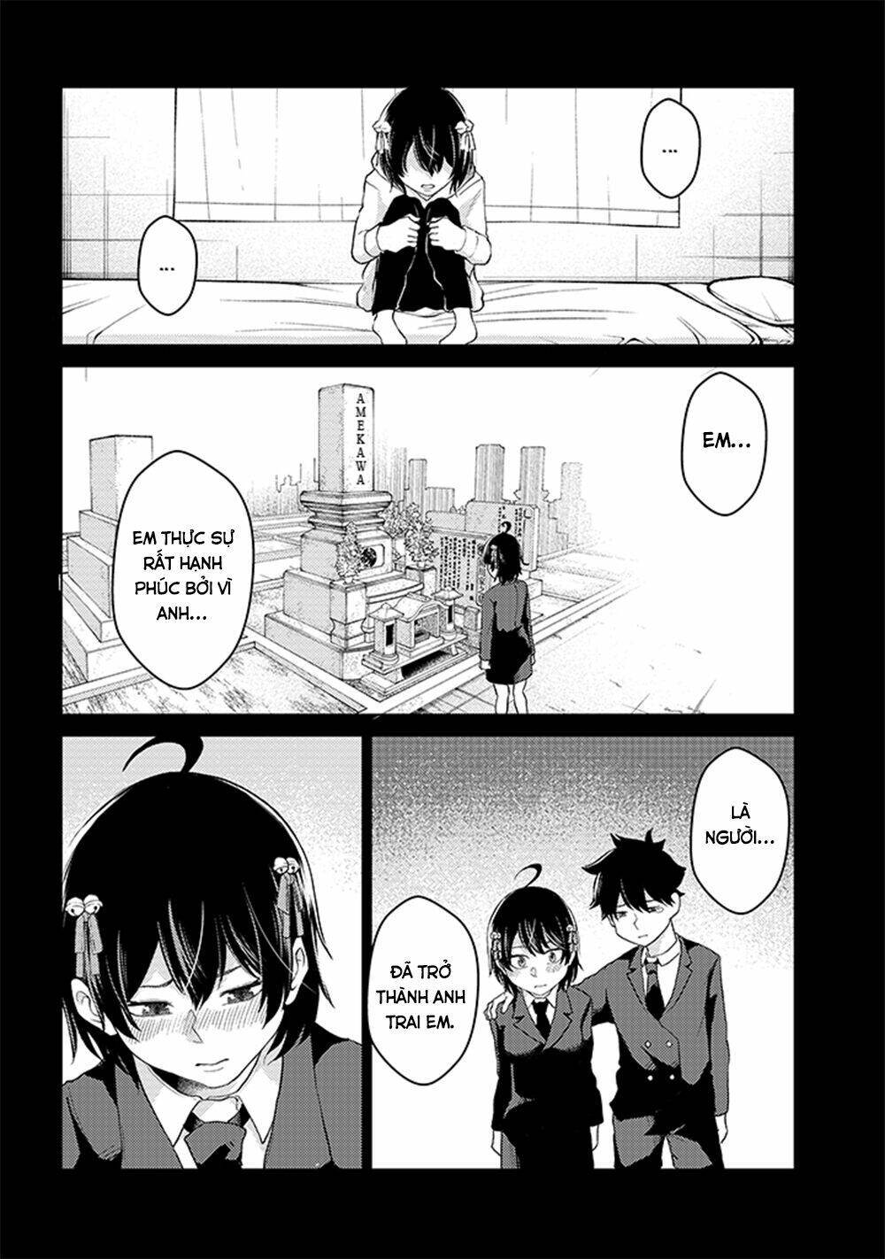 my stepsister who says go die go die to me everyday, tries to hypnotize me to fall for her chapter 7 8