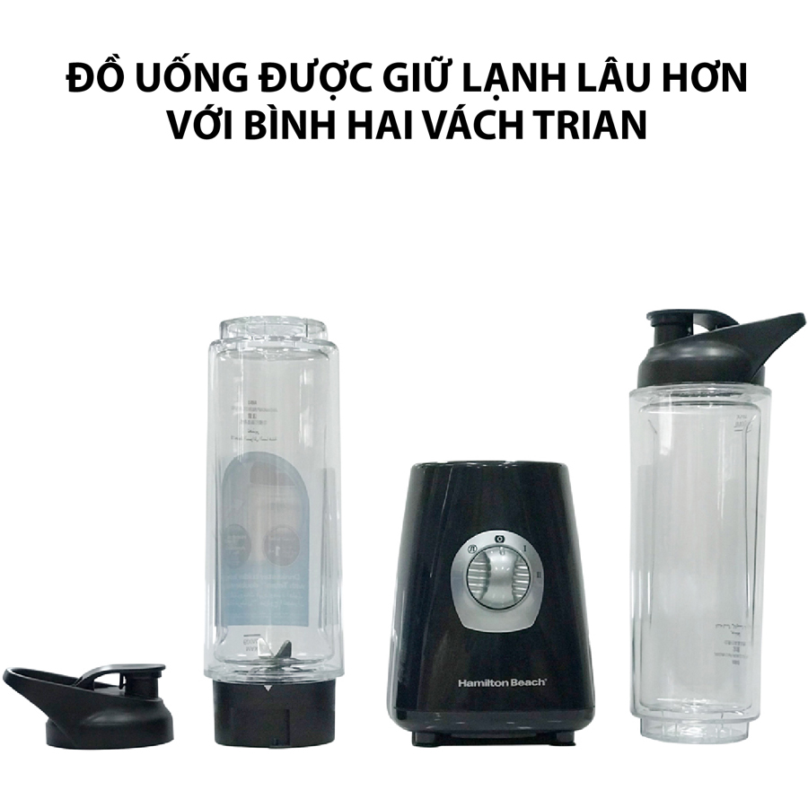 Hình ảnh Máy Xay Sinh Tố Cầm Tay 2 Lớp Hamilton Beach - 51241-SAU - Hàng Chính Hãng