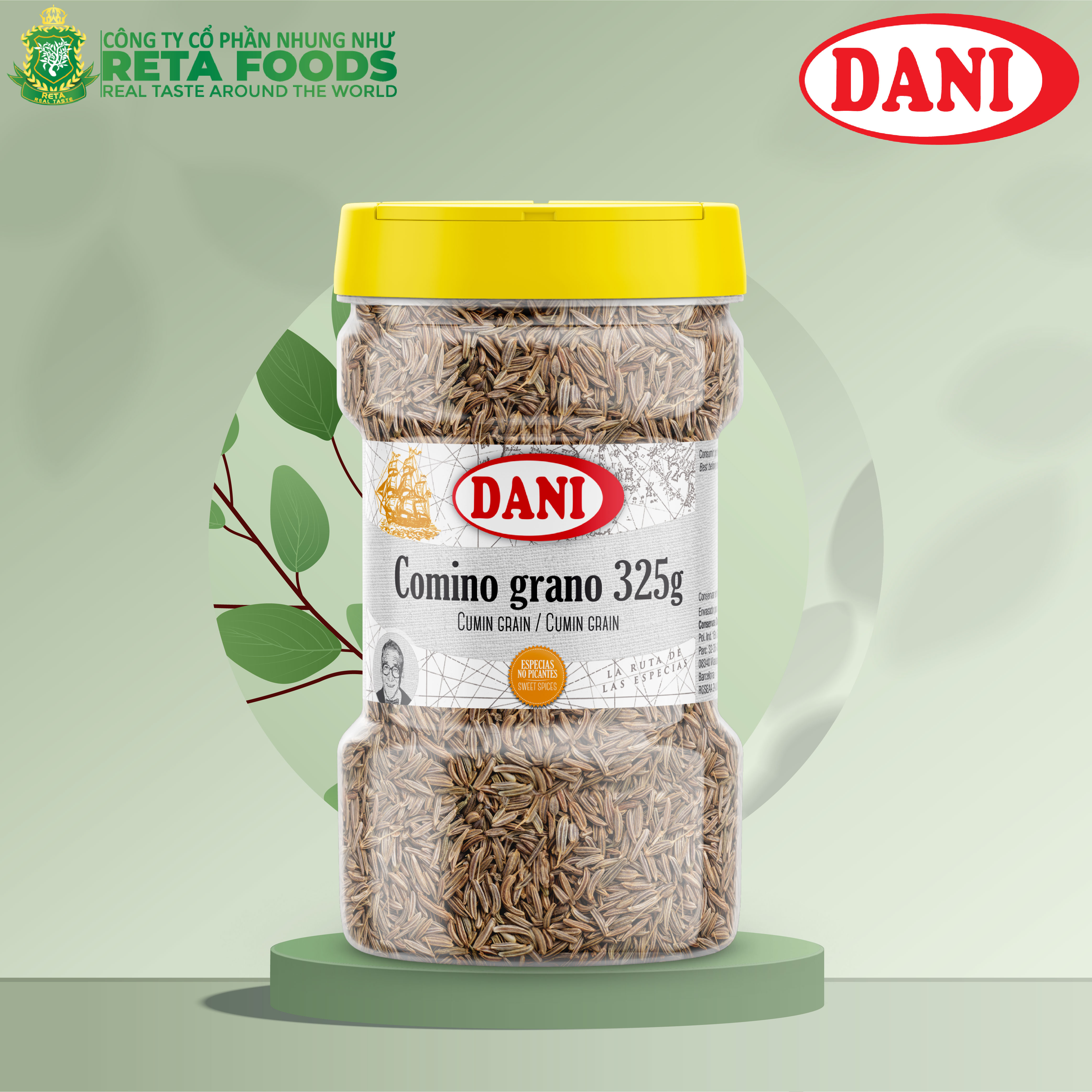 Hạt thì là Ai Cập Dani - Cumin Grain 325 Gr