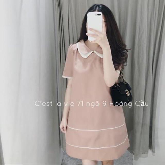 Đầm bầu cao cấpváy bầu chất lụa Hàn siêu mát, siêu mịn, siêu mềm, không nhănfree size 43~70kg 3 màu Hồng, xanh, vàng