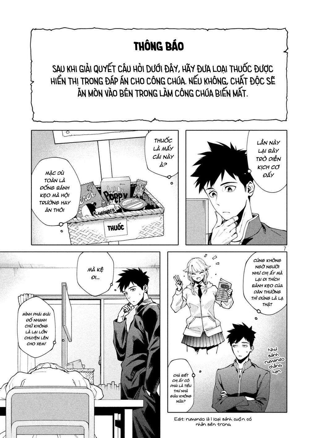 điều còn khó hơn cả việc giải đố chapter 3 7