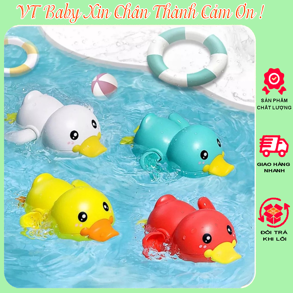 Vịt Bơi Nước Thả Nhà Tắm cao Cấp Cho Bé