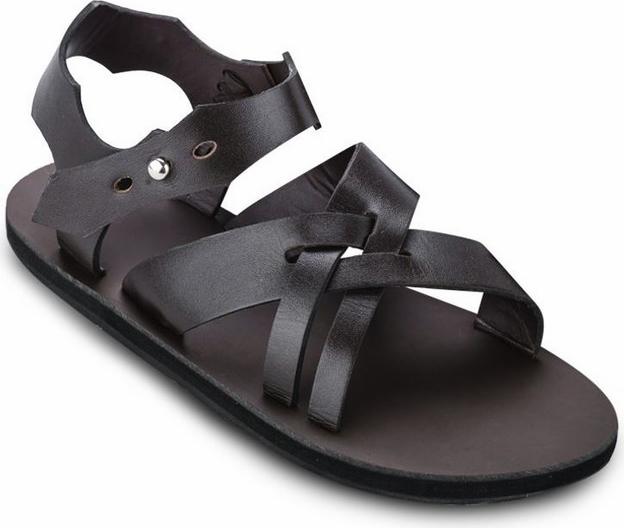 Giày Sandal Da Nam Casual - Nâu (Size