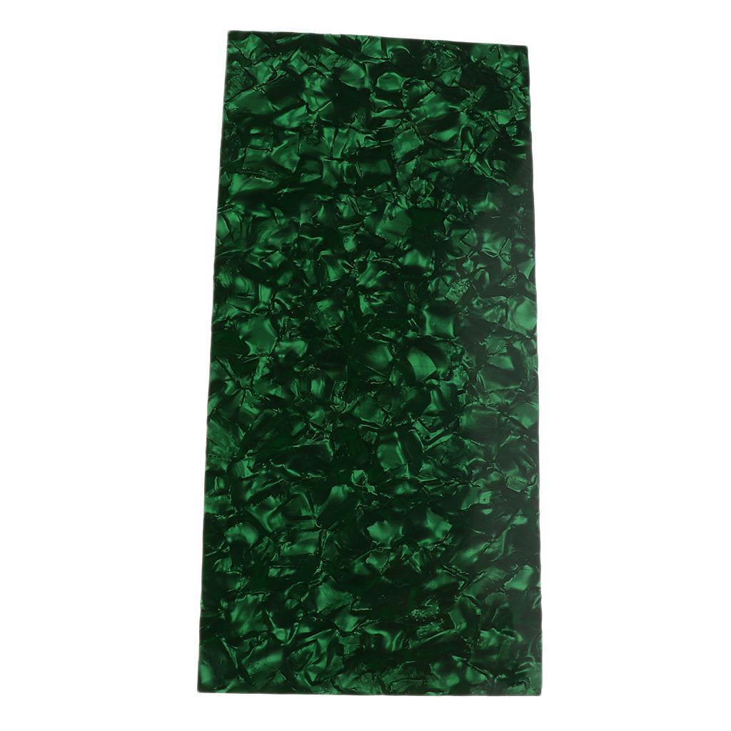 Celluloid Guitar Head Veneer Shell Sheet 200 x 100mm for Guitar Parts