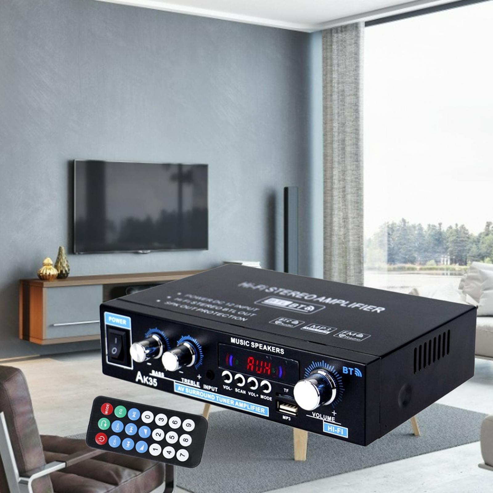Professional Mini 400W + 400W Audio Power  Receiver for Car