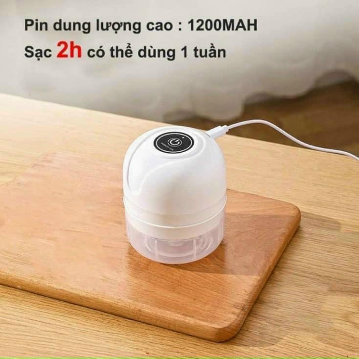 MÁY XAY TỎI ỚT TÍCH ĐIỆN THẾ HỆ MỚI
