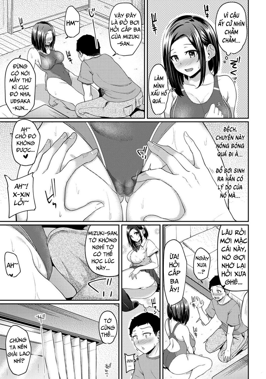 thấy em gái mình đang mặc tạp dề khỏa thân chapter 6 9