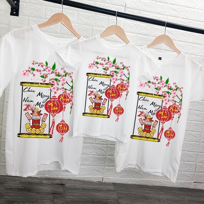 Áo gia đình THUN COTTON