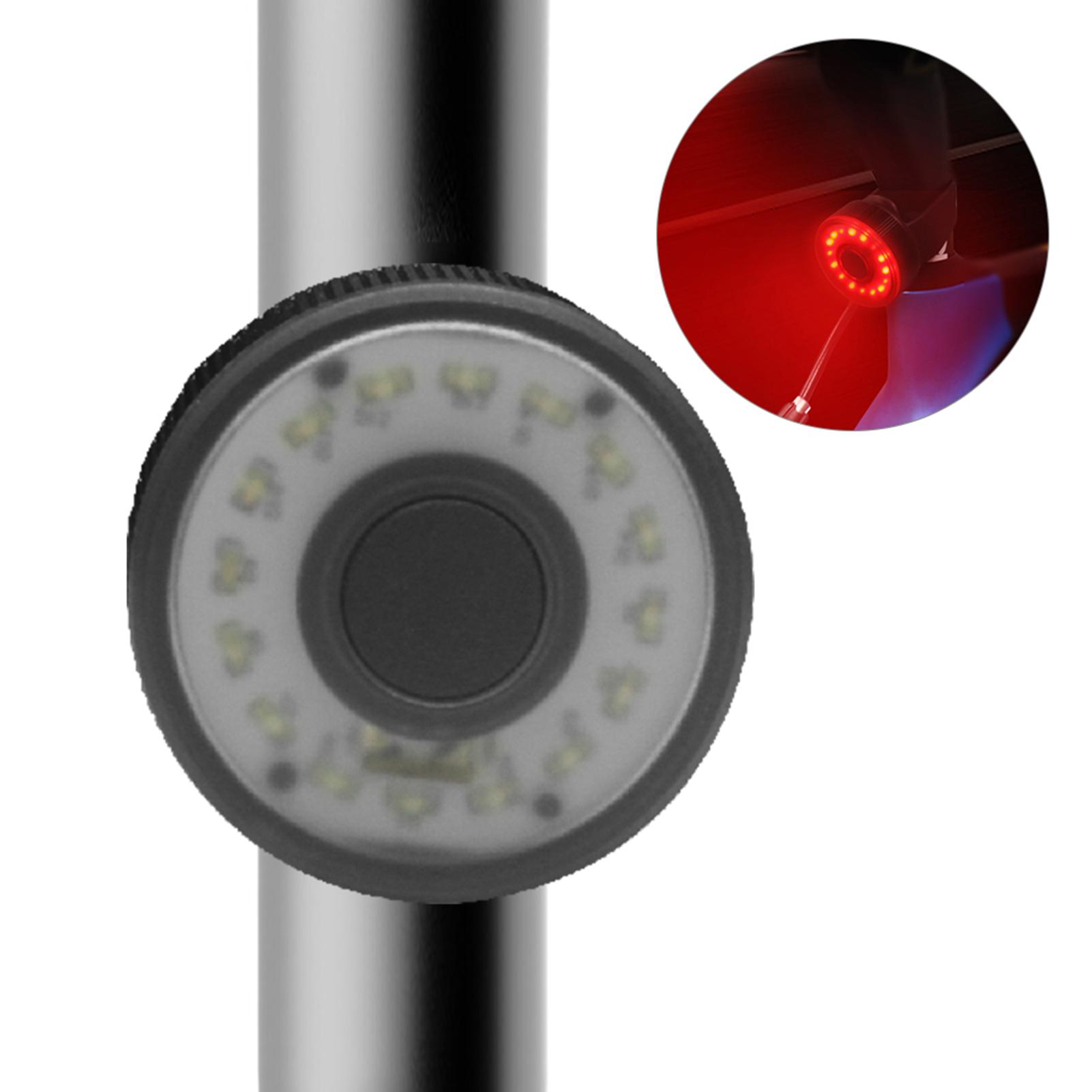 Đèn hậu xe đạp nhỏ USB có thể sạc lại Đèn LED phía sau xe đạp