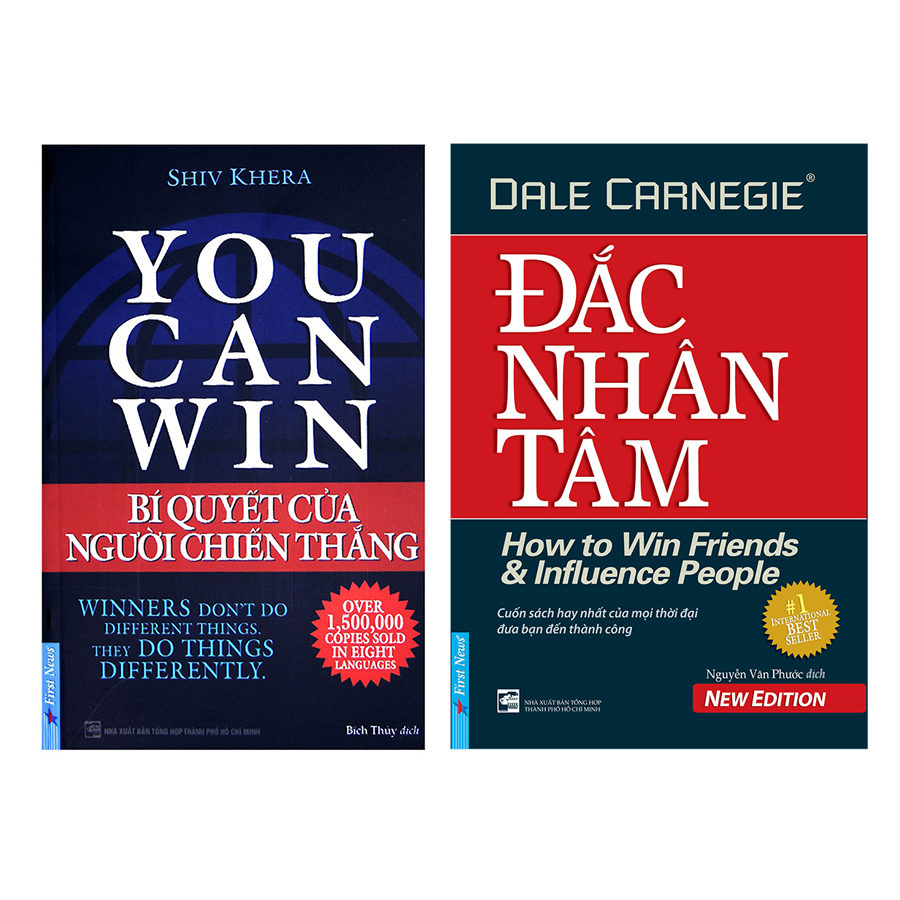 Combo You Can Win - Bí Quyết Của Người Chiến Thắng (Tái Bản 2018) + Đắc Nhân Tâm