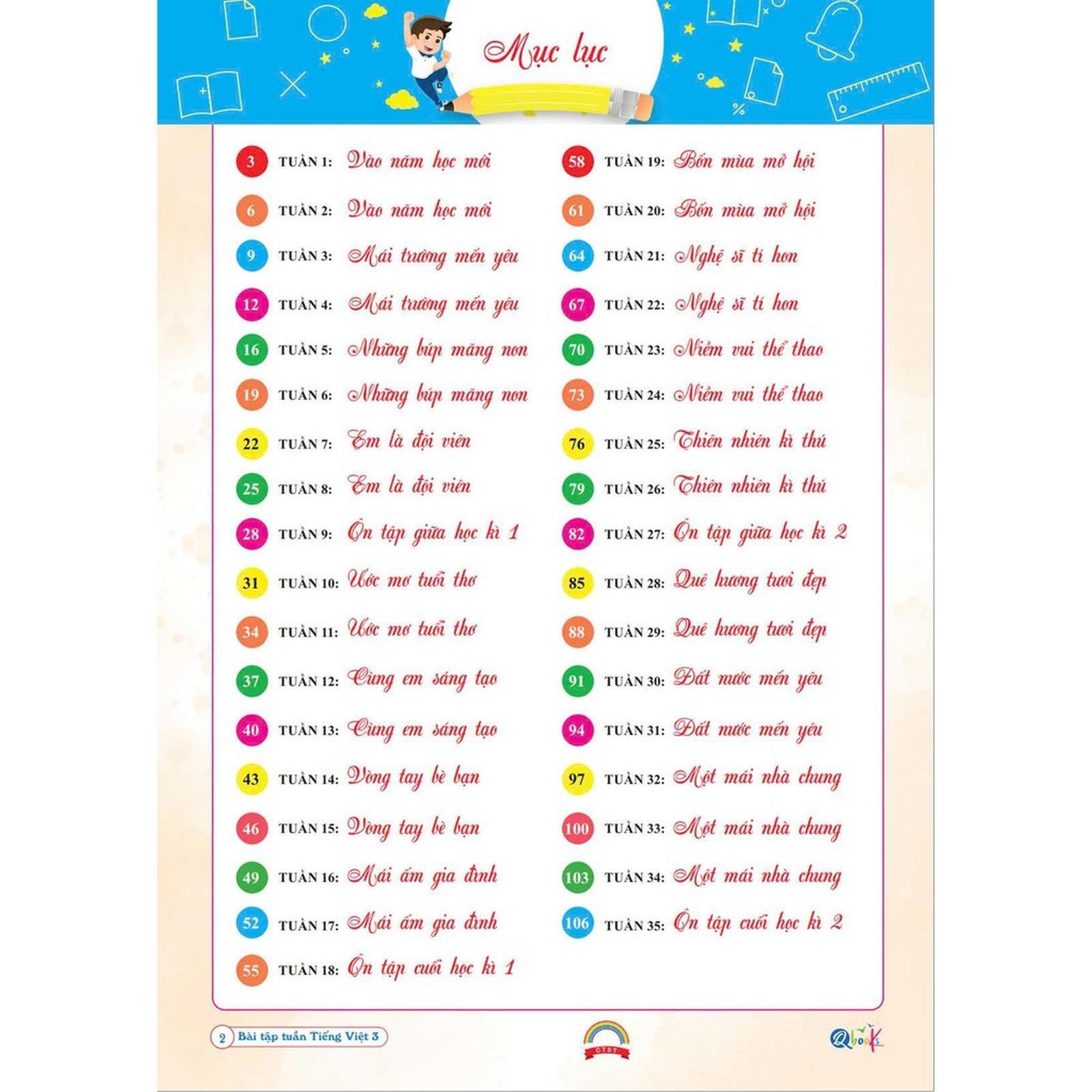 Đề Kiểm Tra Tiếng Việt Lớp 1 - Cả Năm - Chân Trời Sáng Tạo - Bản Quyền