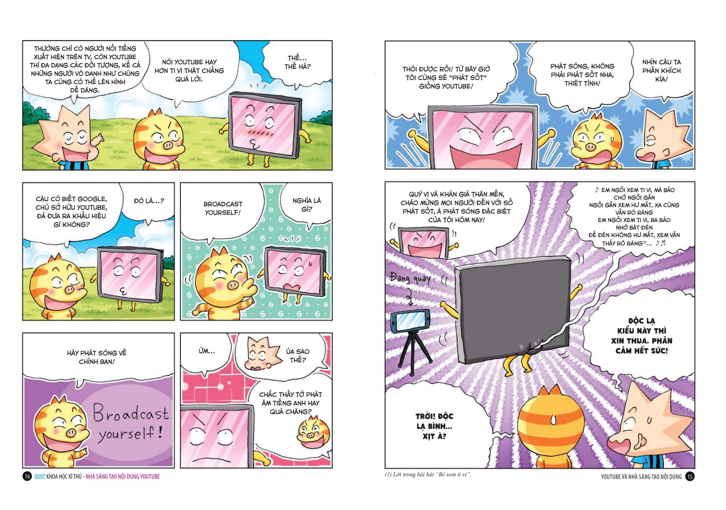 Sách - Quiz! Khoa Học Kì Thú - Nhà Sáng Tạo Nội Dung Youtube