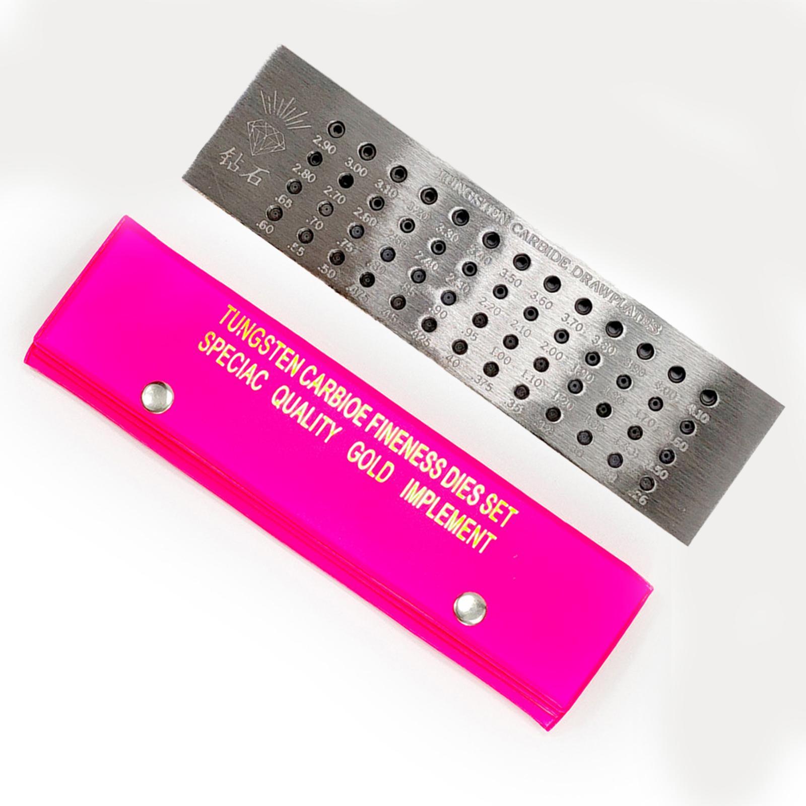 Wire Drawplate Jewelry Making Polishing Tungsten Carbide Wire Draw Plate