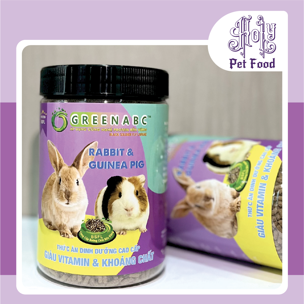 Thức ăn THỎ BỌ, Rabbit, Guinea Pig - Cơ thể săn chắc, Tăng đề kháng - hộp 480g