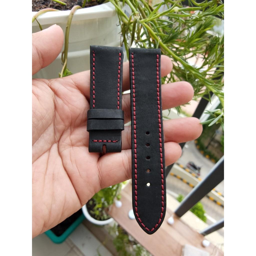 DÂY DA BÒ HANDMADE CHO APPLE WATCH - (TẶNG KÈM ADAPTER + KHOÁ