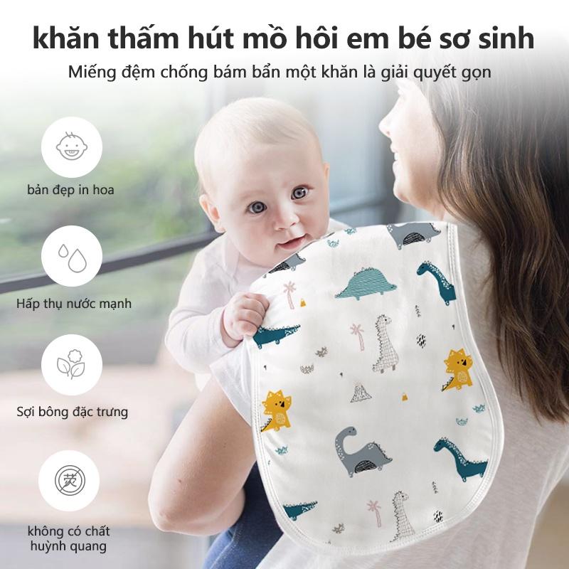 [Einmilk.ân ninh]yếm Khăn Cho Bé ợ Hơi Có Độ Thấm Hút Cao BBT