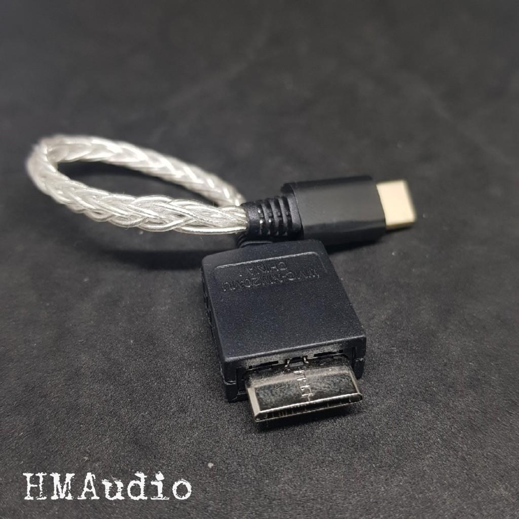 Cáp OTG Sony Walkman to USB type C