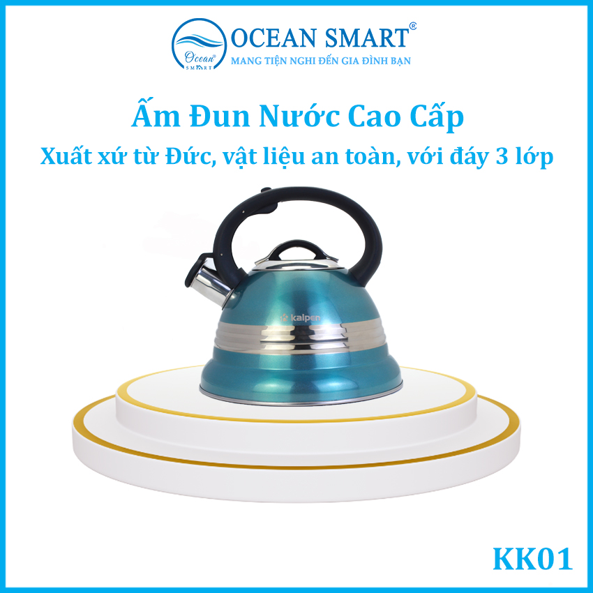 Ấm Đun Nước Inox Cao Cấp 3L KALPEN - KK01