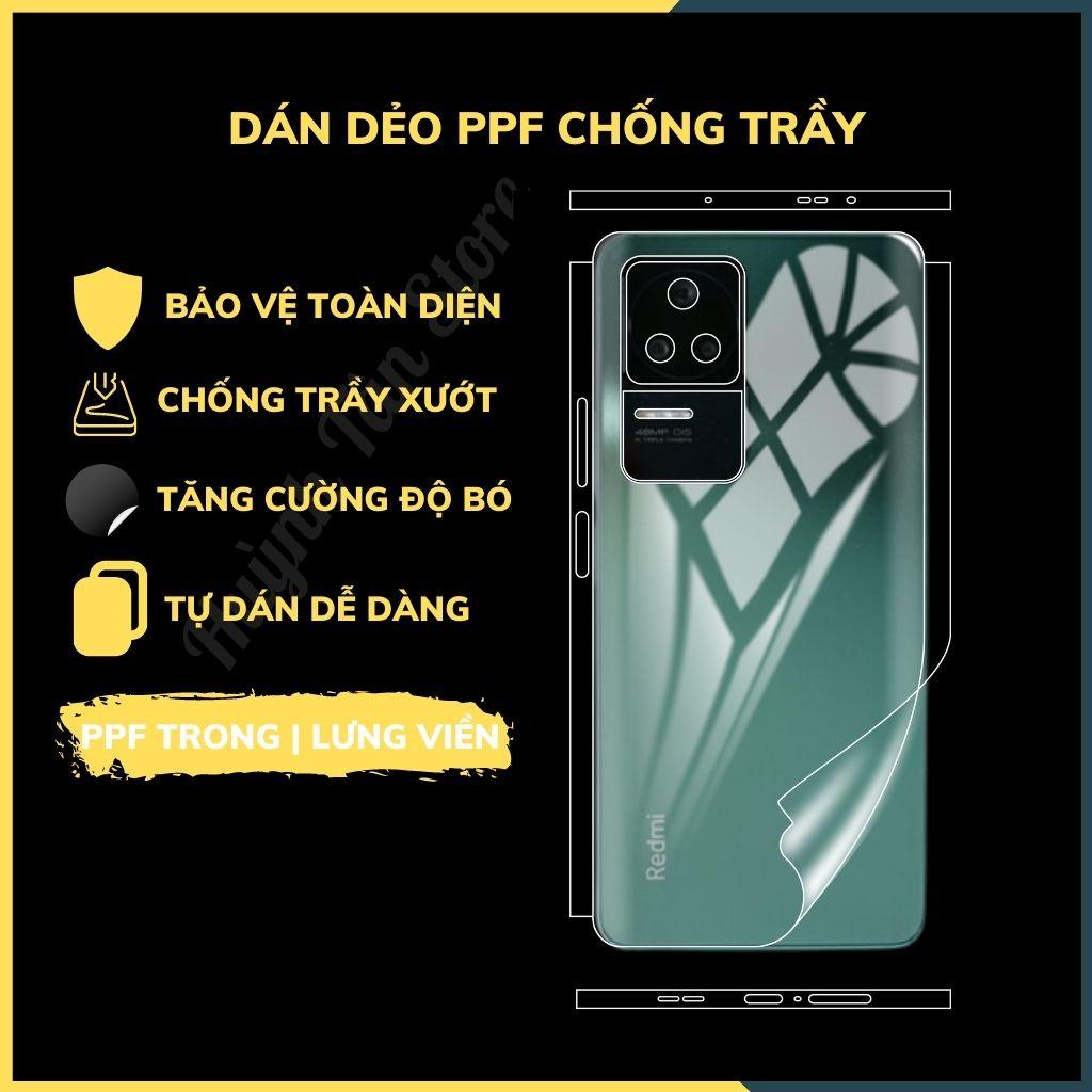 Miếng dán ppf k40s, poco f4 trong suốt hoặc nhám chống vân tay bảo vệ camera mua 1 tặng 1 phụ kiện huỳnh tân store