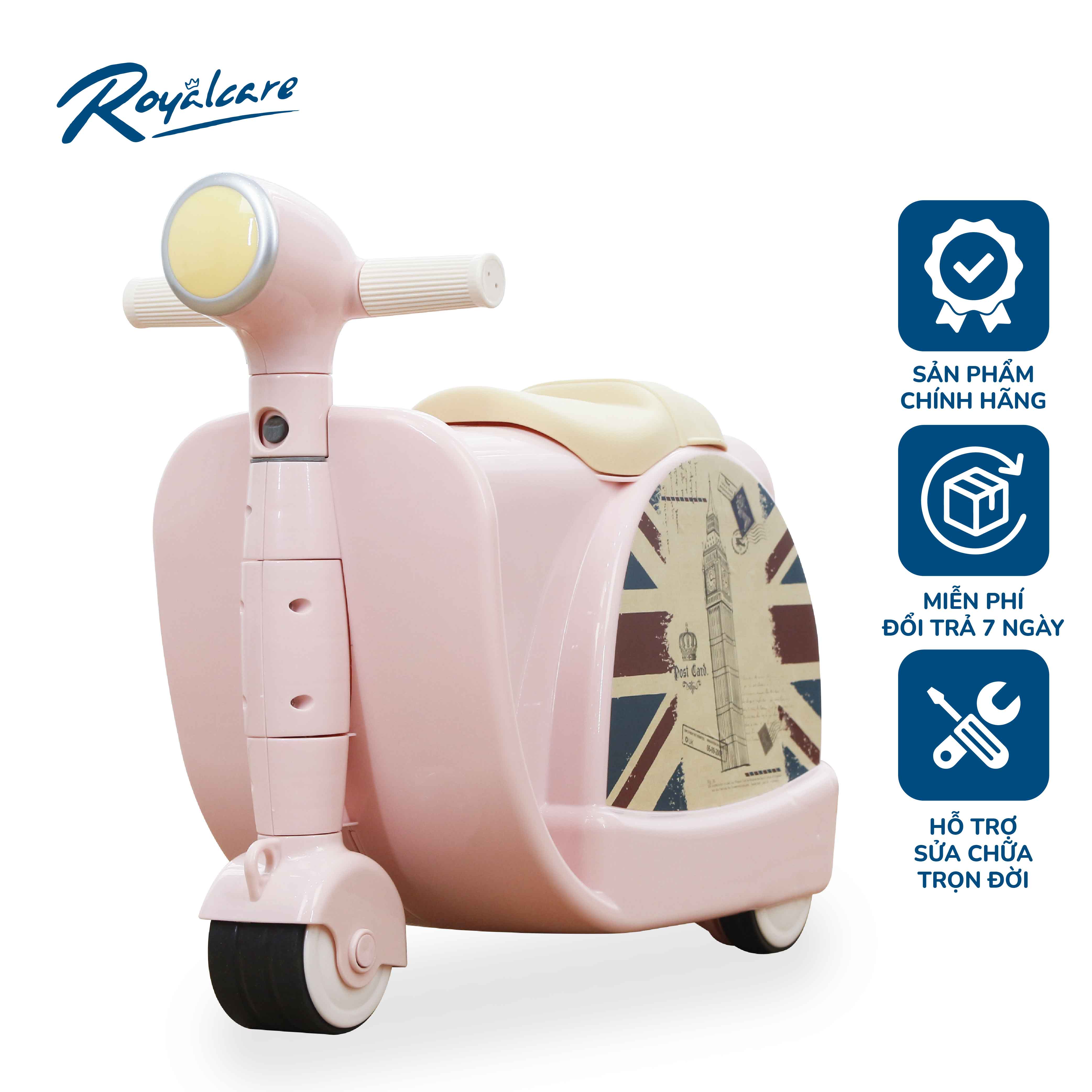 Va li xe Vespa chòi chân Royalcare  (Màu