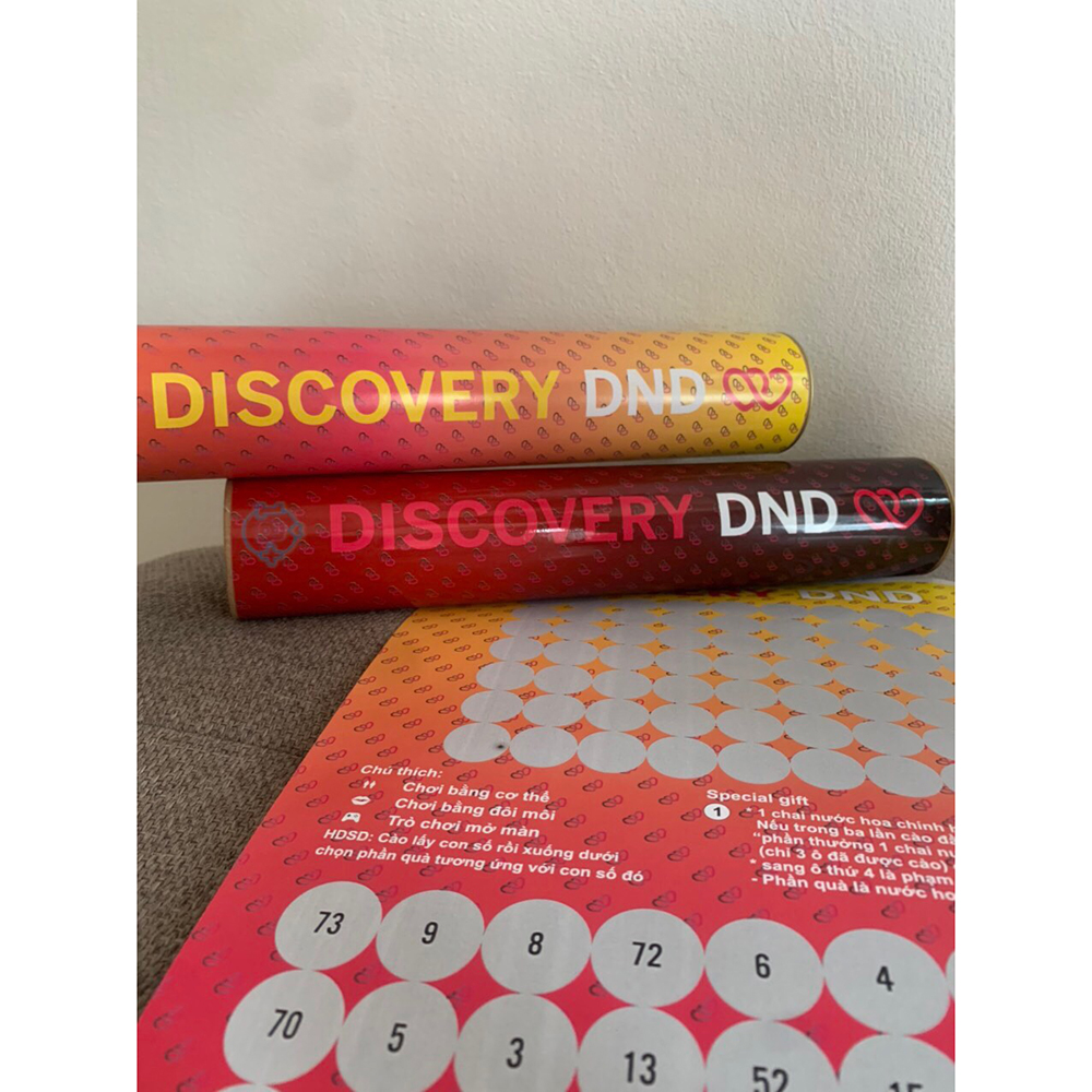[Che Tên] Bảng Drinking Game DND Discovery Bad Bed Make Love 2.0 Trò Chơi Dành Cho Cặp Đôi