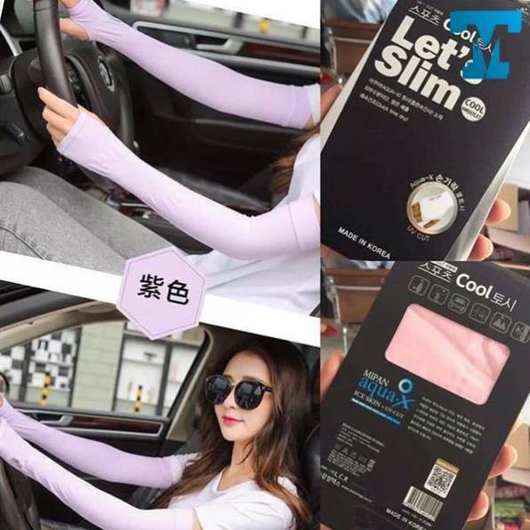 Găng Tay Chống Nắng Thể Thao LETSLIM Chất Coton 100% Co Giãn 4 Chiều Chống Tia UV