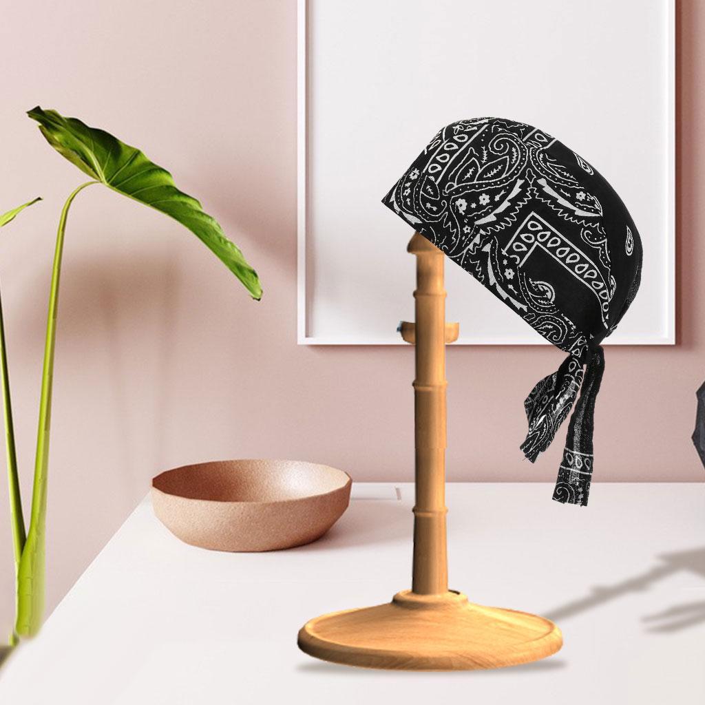 Men's Turban Chemo  Beanie Headscarf Beanie Skull Hat Sweat