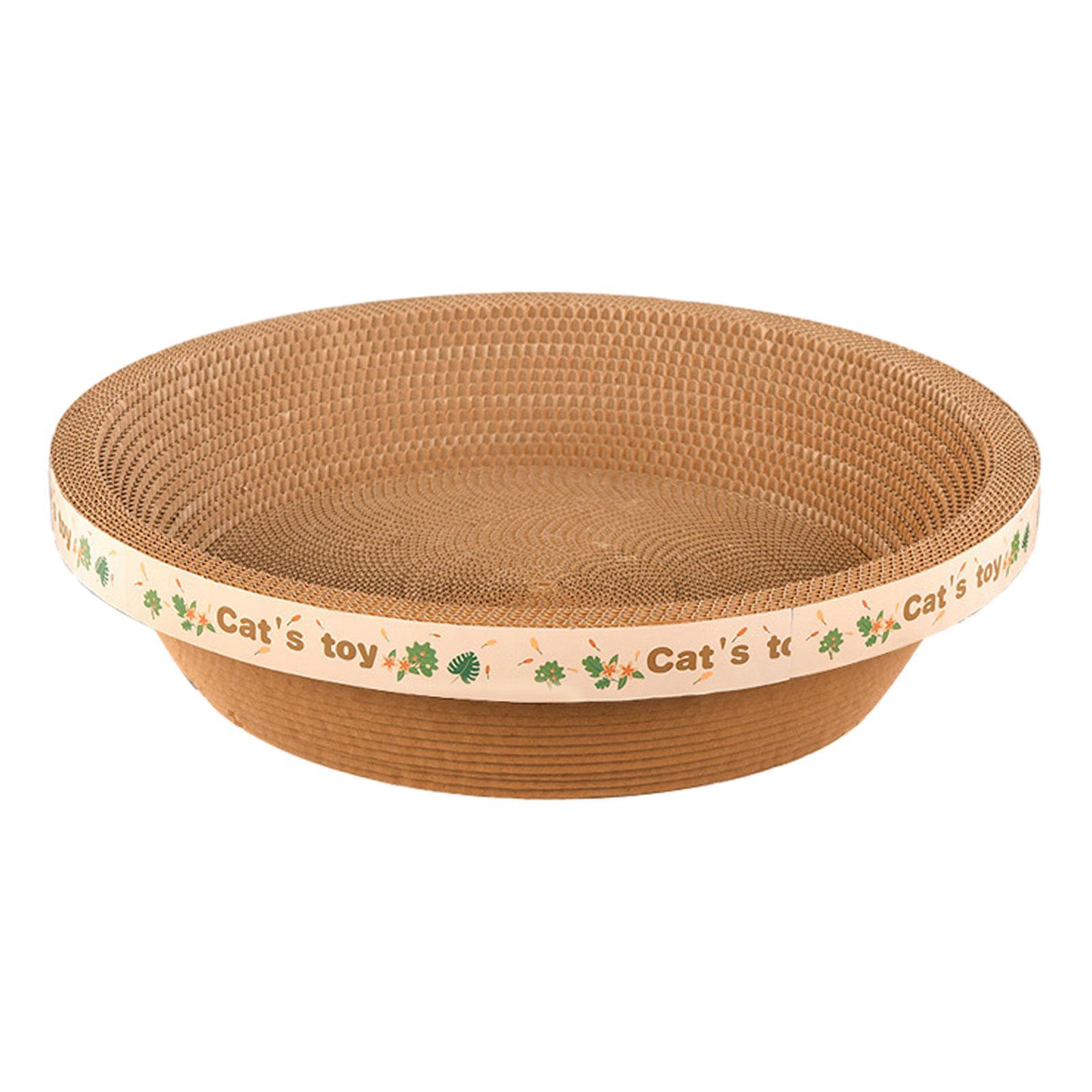 Cat Scratcher Pad Nest Cat Scratcher Cardboard for Kitty Kitten Pet Supplies