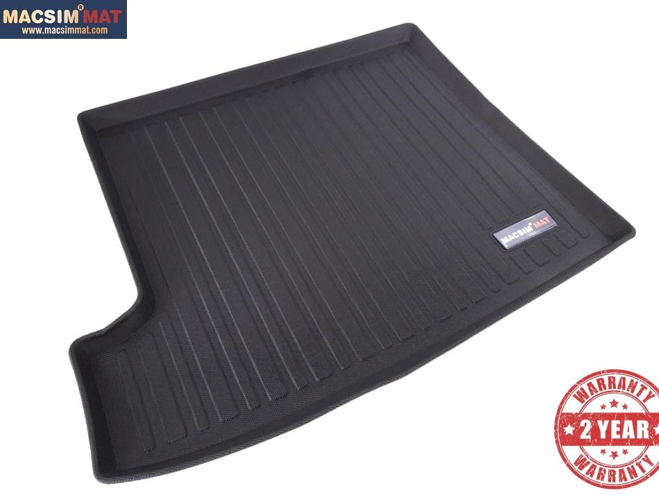 Thảm lót cốp BMW X1 2012-2015 nhãn hiệu Macsim chất liệu TPV cao cấp màu đen