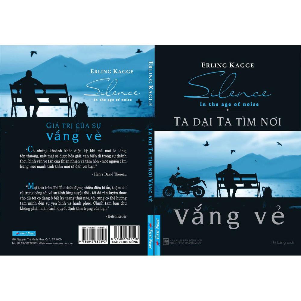 Sách - Combo Đường Về Tỉnh Thức - Ta Dại Ta Tìm Nơi Vắng Vẻ - First News