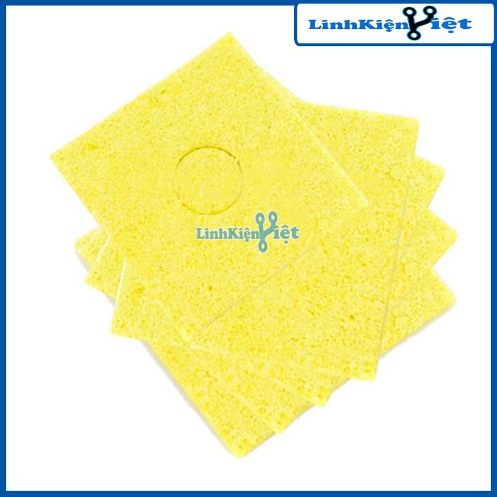 Bọt biển chùi mỏ hàn 6x6 cm