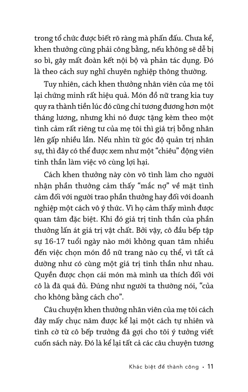 Khác Biệt Để Thành Công - Độc Chiêu Kinh Doanh Của Các Doanh Nghiệp Việt Nam