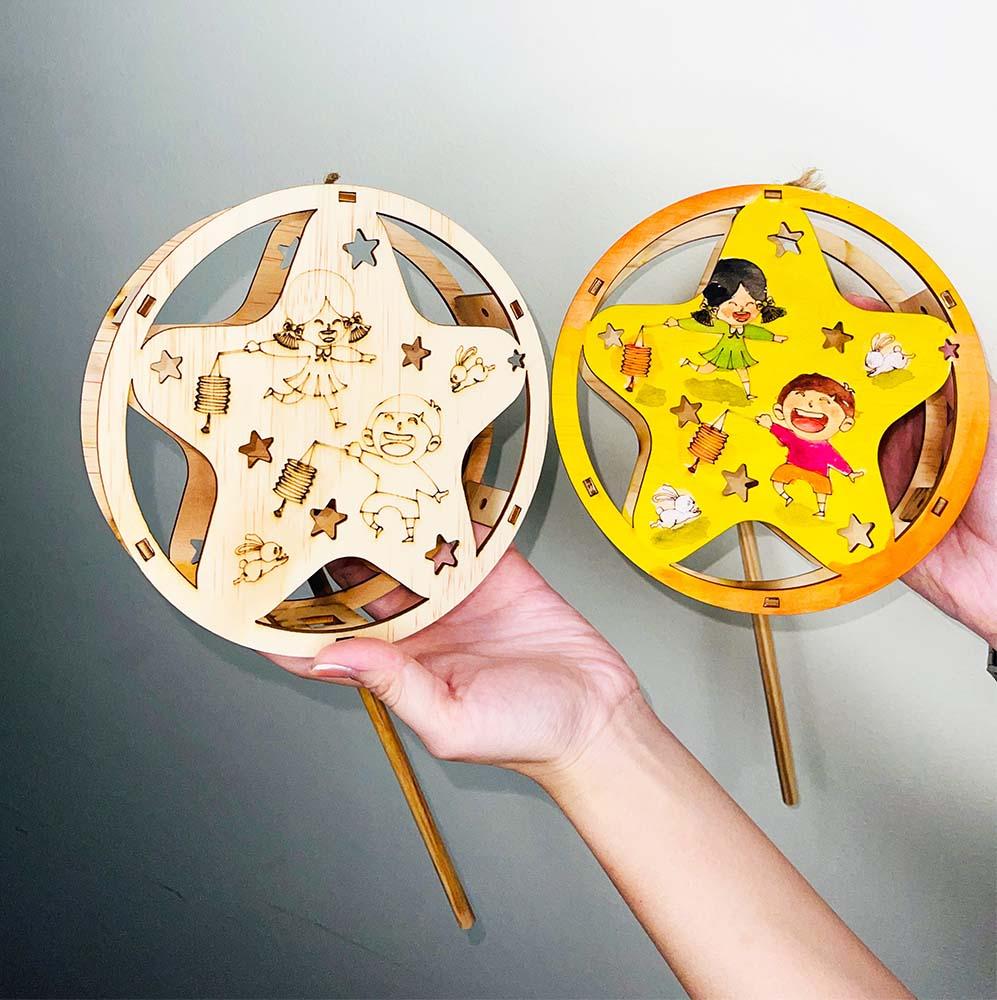 Lồng Đèn Sáng Tạo - Sao Sáng Trăng Rằm - Giftbrand GB10