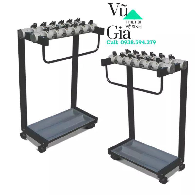 Kệ đựng ô dù, Kệ để ô dù, Giá treo ô dù 12 ô có khoá