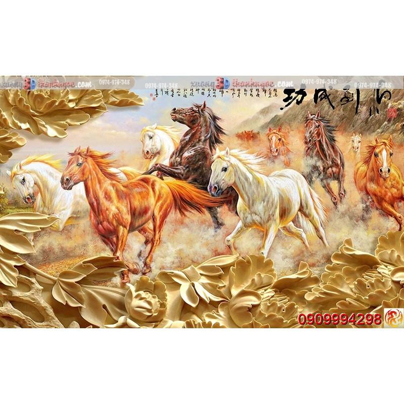 TRANH MÃ ĐÁO THÀNH CÔNG - TRANH DÁN TƯỜNG TÀI LỘC