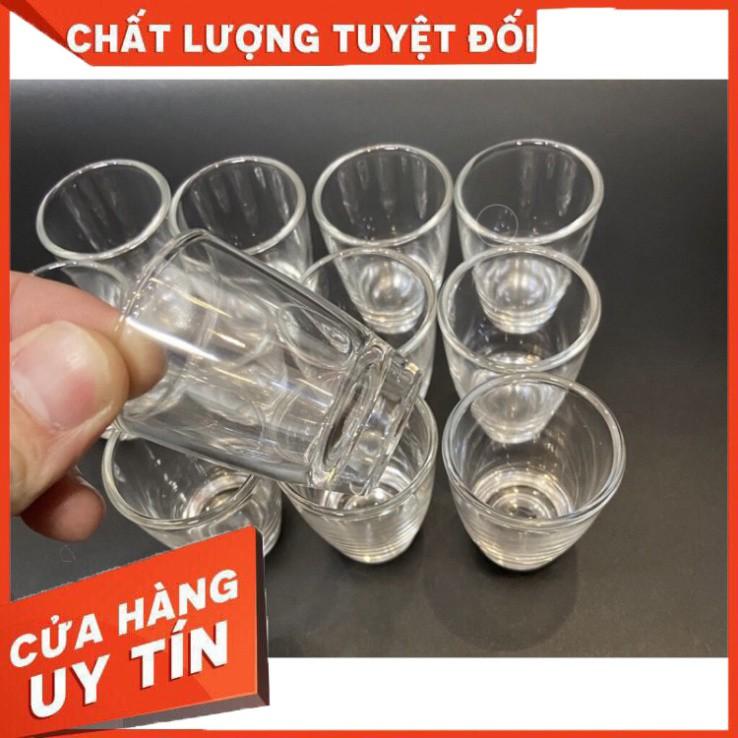 Set 12 ly uống nước thuỷ tinh