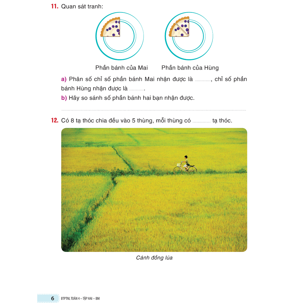 Sách - Bài tập phát triển năng lực Toán 4 Tập 2
