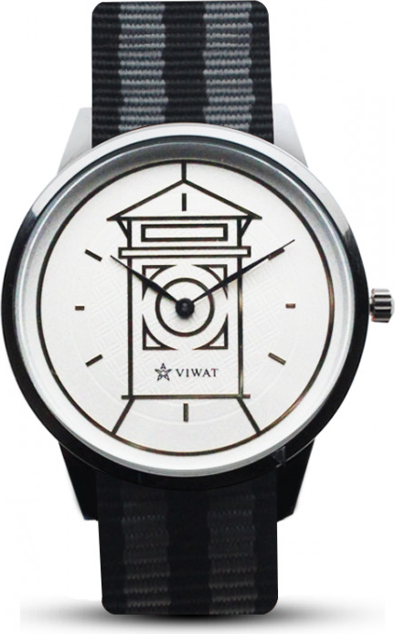 Đồng hồ nam dây Nato Viwat Sài Gòn VW-111S Xám đen