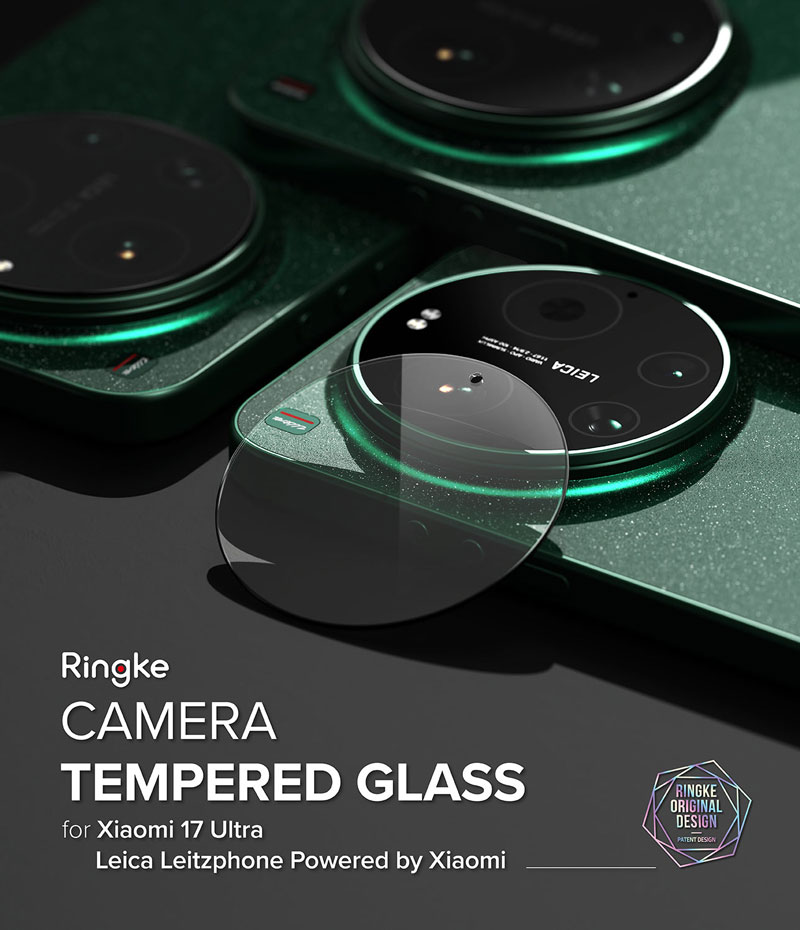 [Combo 2] Dán bảo vệ camera cho Xiaomi 17 Ultra RINGKE Camera Tempered Glass - Hàng Chính Hãng