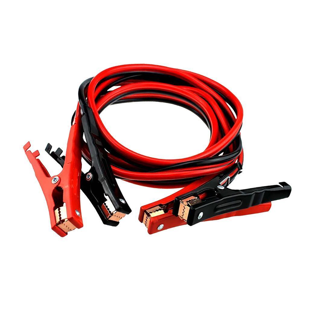 Heavy Duty Car Battery Booster Jumper Cable 500-amp 15-Feet 10-Guage with Pouch