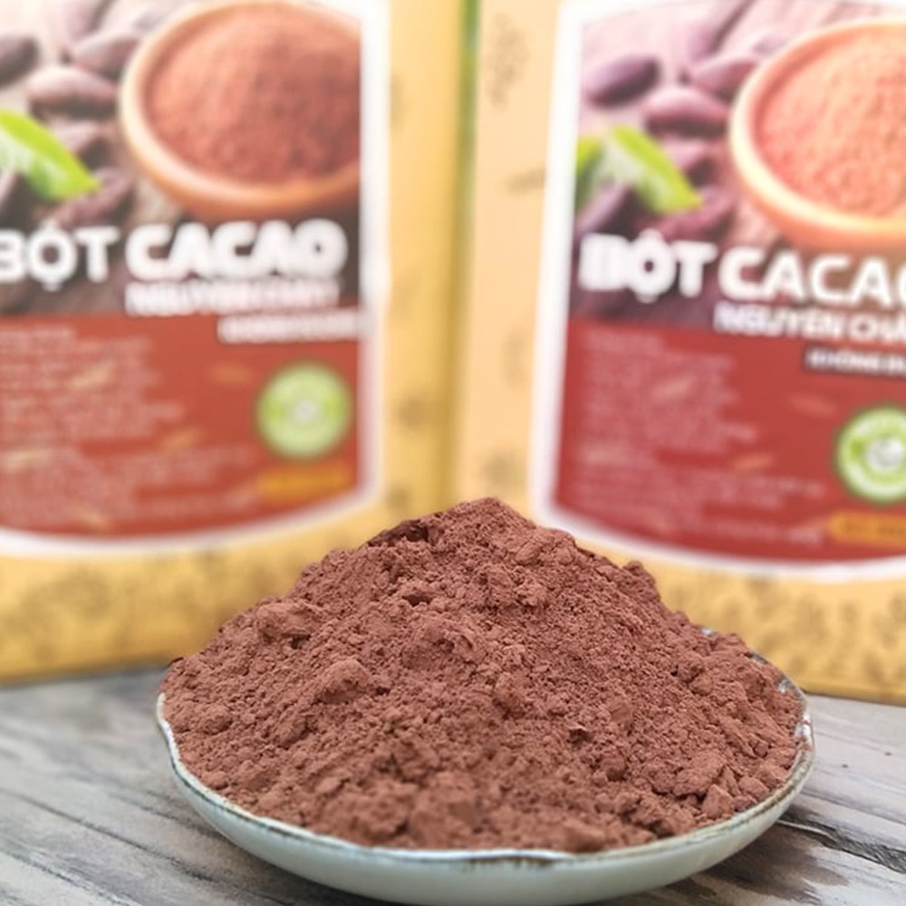 Bột CaCao Nguyên Chất Shop Thảo Dược Gói 500G - Ngăn Ngừa Lão Hóa Và Giảm Cholesterol Hiệu Quả