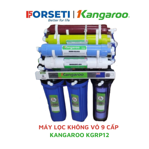 Máy lọc nước Kangaroo KGRP12-KV – 9 lõi không tủ, bảo hành 12 tháng - Hàng chính hãng