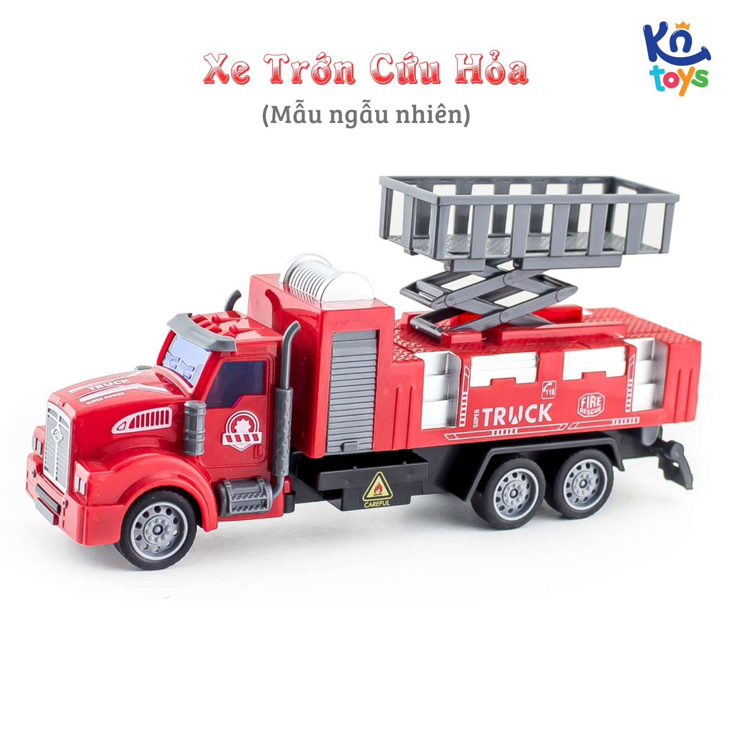 Đồ Chơi Mô Hình Tỷ Lệ 1:48 SINO314-1 – Xe Trớn Cứu Hỏa KN TOYS (Mẫu Ngẫu Nhiên)