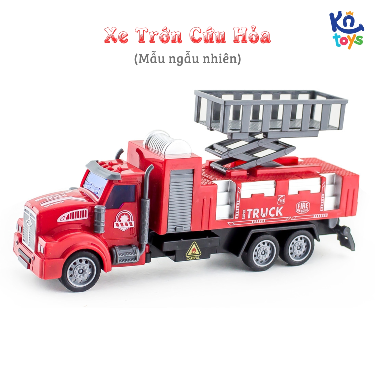 Đồ Chơi Mô Hình Tỷ Lệ 1:48 SINO314-1 – Xe Trớn Cứu Hỏa KN TOYS (Mẫu Ngẫu Nhiên)