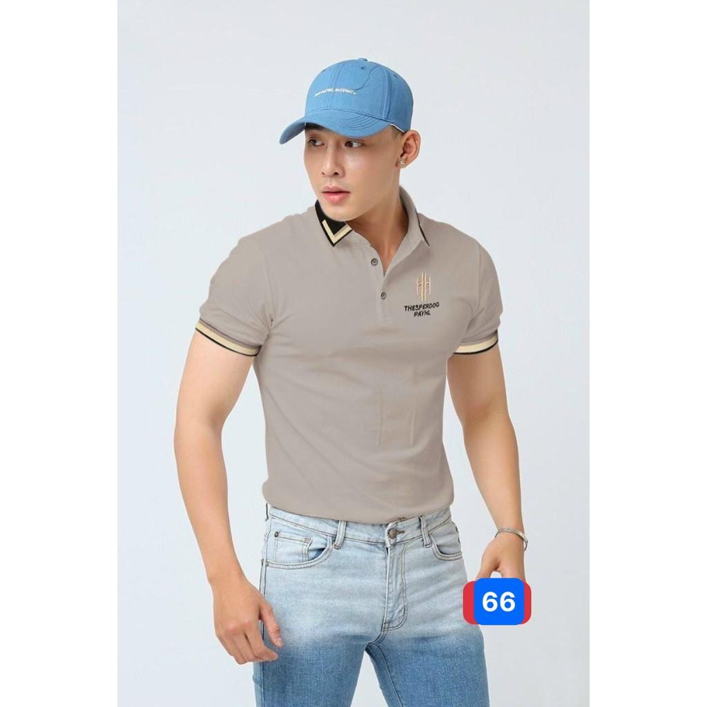 Áo thun Polo nam cao cấp Áo Phông Nam tay ngắn cổ bẻ thun cotton cao cấp GH46