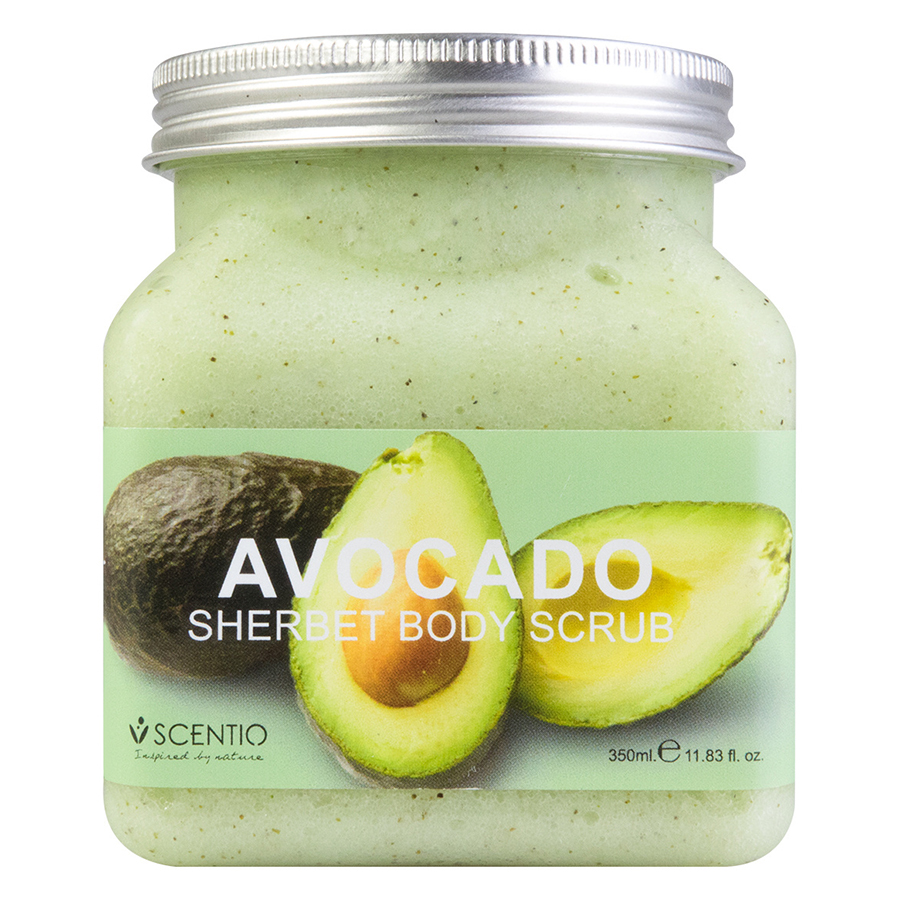 Tẩy Tế Bào Chết Toàn Thân Dưỡng Ẩm Làm Sáng Và Chống Lão Hoá Da Beauty Buffet Scentio Avocado (350ml)