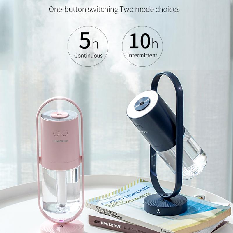 200Ml Magic Bóng Không Dây Máy Phun Sương Tạo Độ Ẩm Siêu Âm Thanh USB Không Khí Ẩm Máy Tạo Độ Ẩm Phun Sương Làm Với Pin Mini Văn Phòng Máy Lọc Không Khí