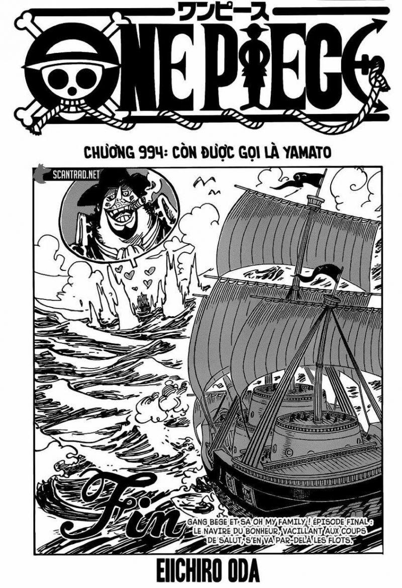 đảo hải tặc - one piece chapter 994 1