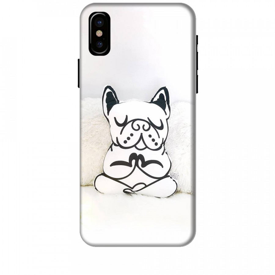 Ốp lưng dành cho điện thoại IPHONE X Cún Con Dễ Thương Mẫu 3